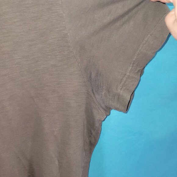 Buck Mason Made In America Mens T-Shirt L - Olive Crew Neck Short Sleeve - Picture 3 of 8